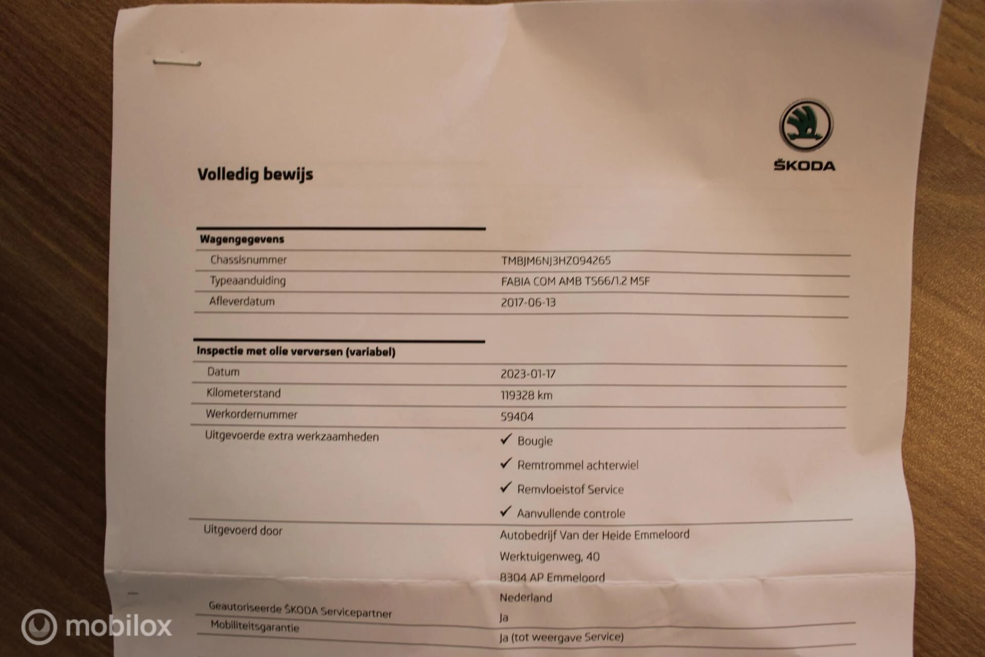 Hoofdafbeelding Škoda Fabia