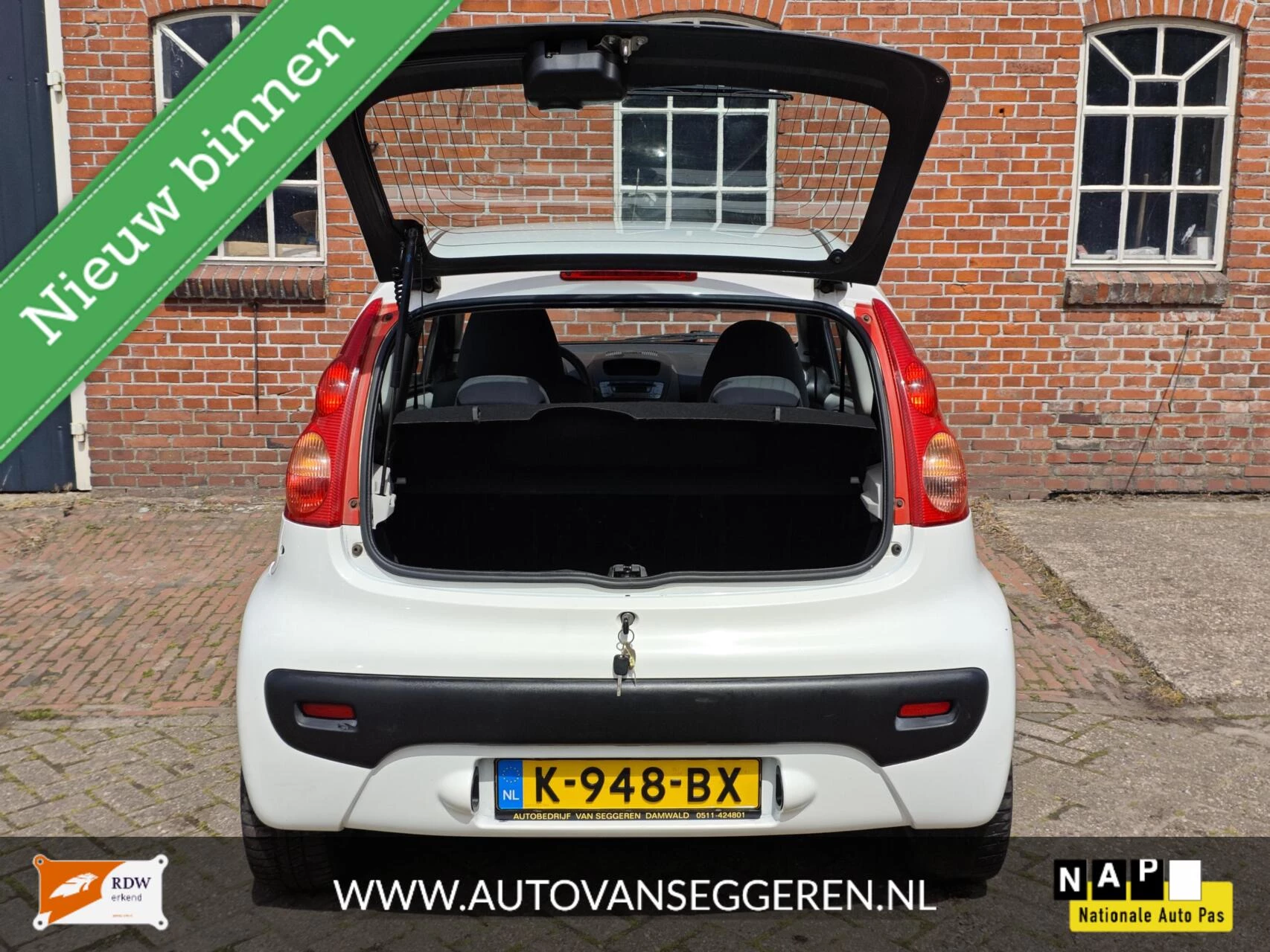 Hoofdafbeelding Peugeot 107