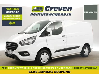 Ford Transit Custom 280 2.0 TDCI L1H1 Limited Airco Cruise Trekhaak Navigatie 3 Persoons Stoelverwarming Elektrpakket