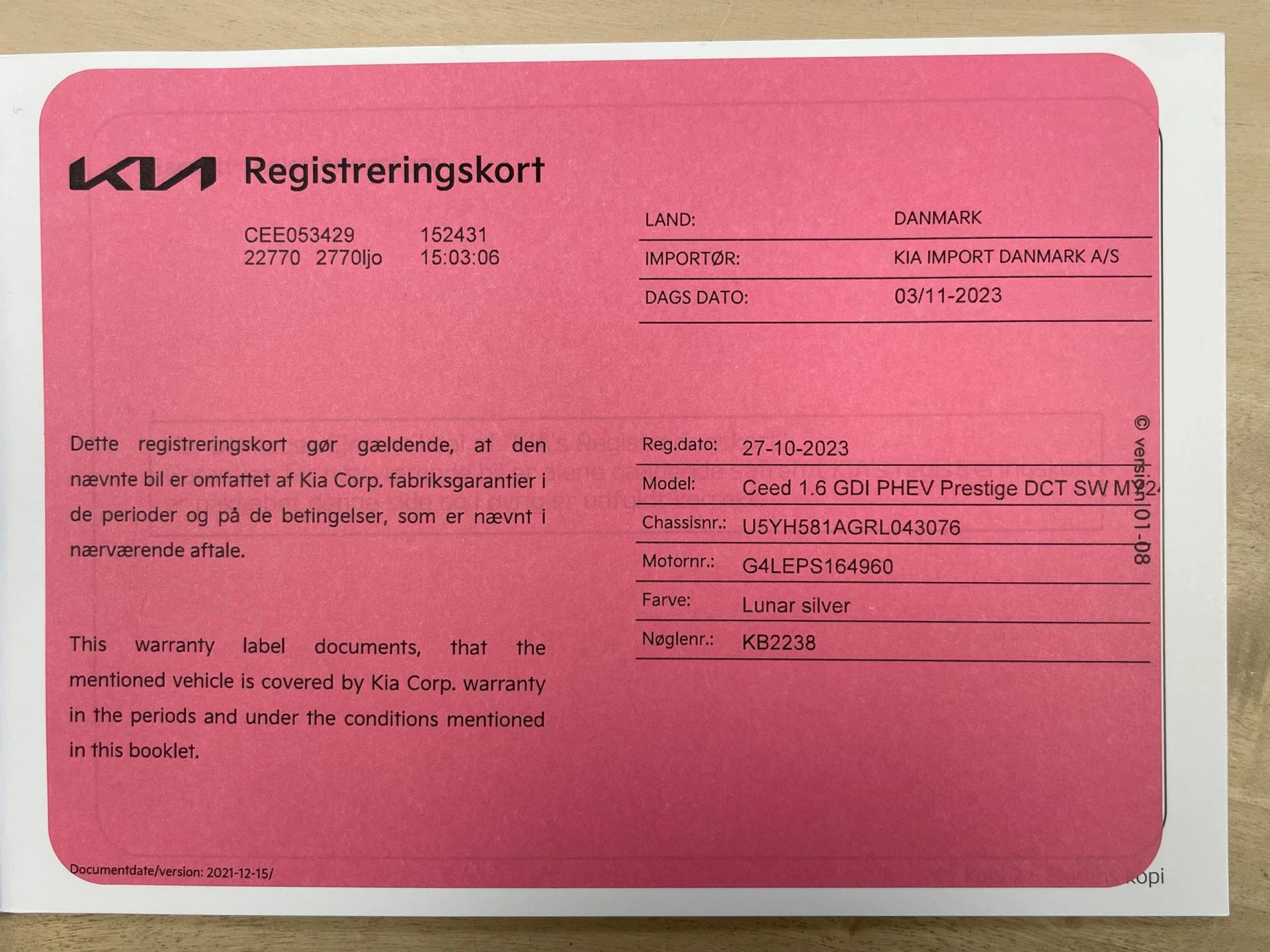 Hoofdafbeelding Kia Ceed Sportswagon