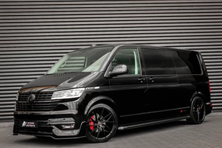 Hoofdafbeelding Volkswagen Transporter Volkswagen Transporter 2.0 TDI L2H1 150PK BULLI DC DUBBEL CABINE / LEIGHTONVANS BODYKIT / FULL OPTINS / LEDER / FULL BLACK / APPLE