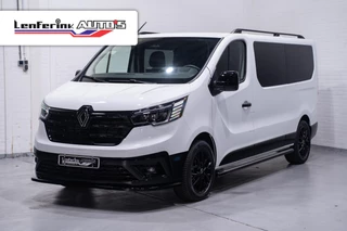 Renault Trafic 2.0 dCi 150 pk Dubbel Cabine Black Style Navi Camera, 18" LMV, Spoiler V+A, LED Koplampen, Keyless Entry, BPM Vrij, 6-Zits