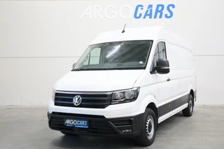 Volkswagen CRAFTER 2.0 TDI RWD L3/H3 177PK LEDER L2/H2 CAMERA NAVI AIRCO TREKHAAK TOP BUS LEASE v/a €155,- p.m. INRUIL MOG