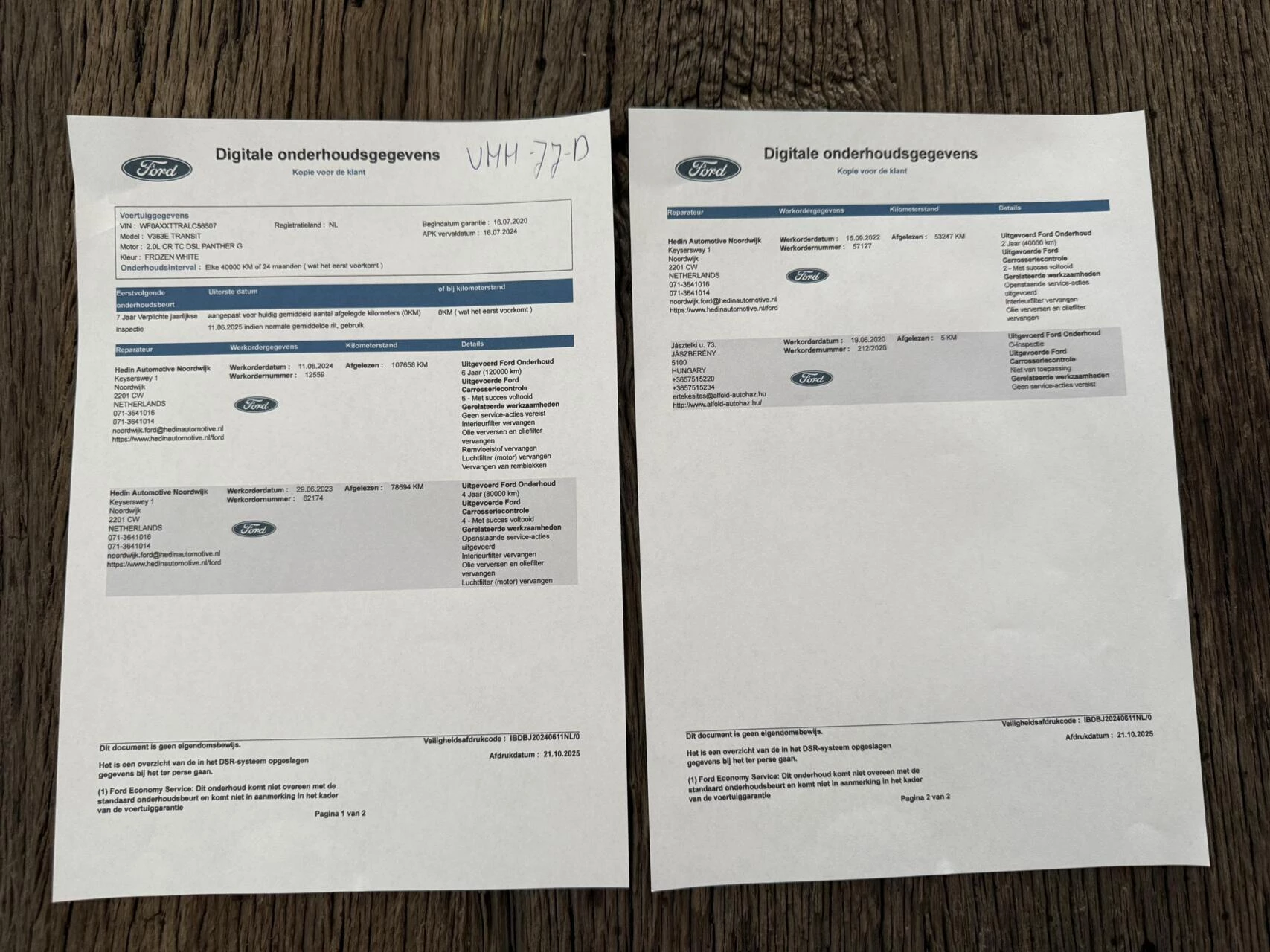 Hoofdafbeelding Ford Transit