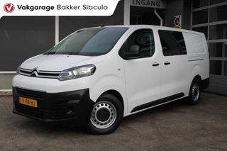 Hoofdafbeelding Citroën Jumpy Citroën Jumpy 2.0 BLUEHDI120 DUBBEL CABINE 6 PERSOONS AIRCO CRUISE TREKHAAK