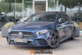 Mercedes A-Klasse A 180 AMG-line 136pk | Camera | Cruise | Climate | Navi | Carplay | LED | Pano | Stoelverwarming