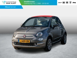 Fiat 500C 1.2 Star Fiat 500 1.2 Lounge l Rosso Cabriodak l Automaat