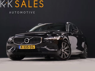 Volvo V60 2.0 T6 Recharge AWD Business Pro [APPLE CARPLAY, ADAPTIVE CRUISE CONTROL, STUUR EN STOELVERWARMING, DIGITAL DASH, TREKHAAK, CAMERA, PDC V+A, NAVIGATIE,NIEUWSTAAT]