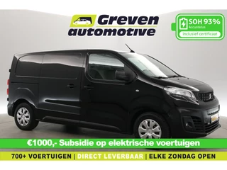 Peugeot e-Expert L2H1 75 kWh | Snelladen | SOH 93% | Airco | Cruise | Camera | Trekhaak | Carplay | Parkeersens.