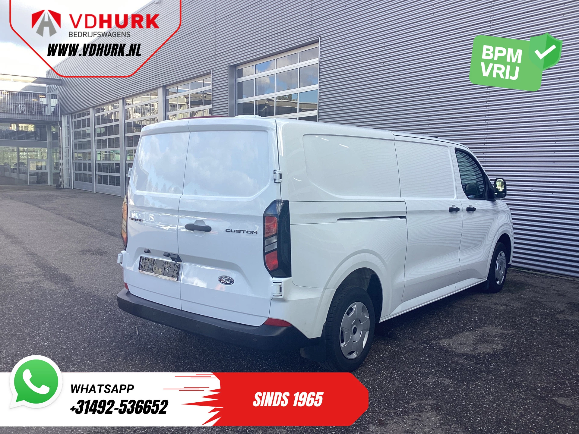 Hoofdafbeelding Ford Transit Custom