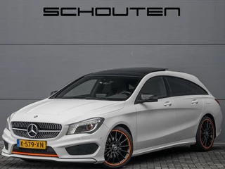 Mercedes-Benz CLA Shooting Brake 200 AMG Orange Art Pano Night Pack Trekhaak 18"