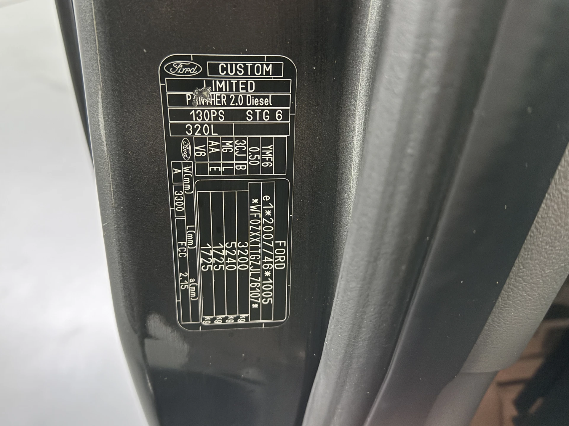 Hoofdafbeelding Ford Transit Custom