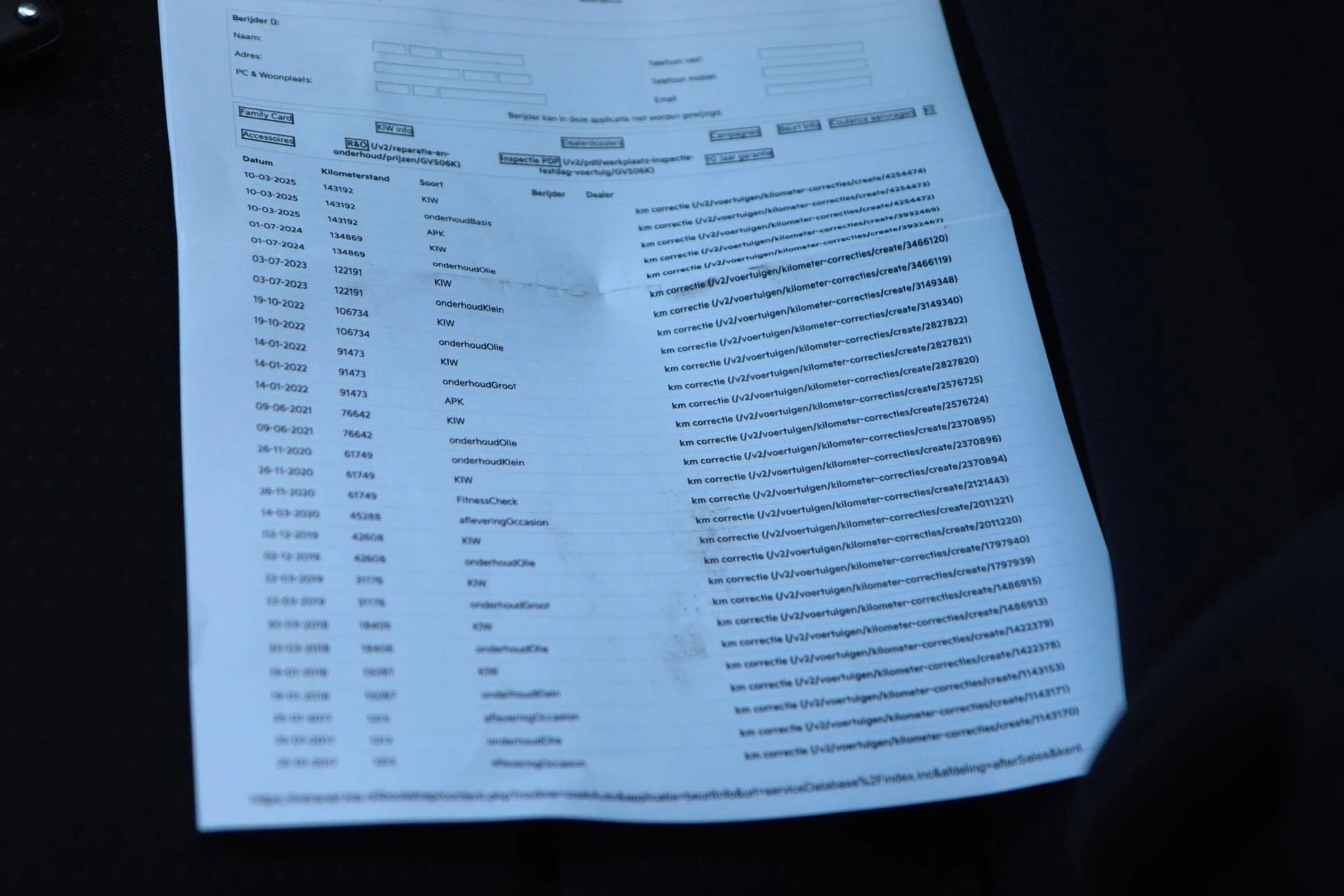 Hoofdafbeelding Kia Carens