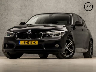 BMW 1 Serie 118i Sportline Automaat (NAVIGATIE, CLIMATE, M SPORT STUUR, GETINT GLAS, SPORTSTOELEN, PARKEERSENSOREN, CRUISE, LED KOPLAMPEN, TREKHAAK, NIEUWE APK, NIEUWSTAAT)