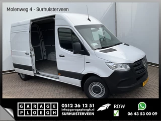Mercedes-Benz Sprinter 55kWh 3-Pers L2H2 Snellader Camera Hoog Lang Stoelverwarming 3 zits