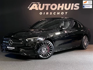 Mercedes-Benz C-klasse 300 e AMG Line Pano/Memoryseats/360Camera/19"/HeadUp/Keyless/Ambience