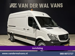 Mercedes-Benz Sprinter 314CDI 143pk L2H2 inrichting Euro6 Airco | Camera | Navigatie | 2800kg Trekhaak Omvormer Cruisecontrol, Chauffeursstoel, Parkeersensoren
