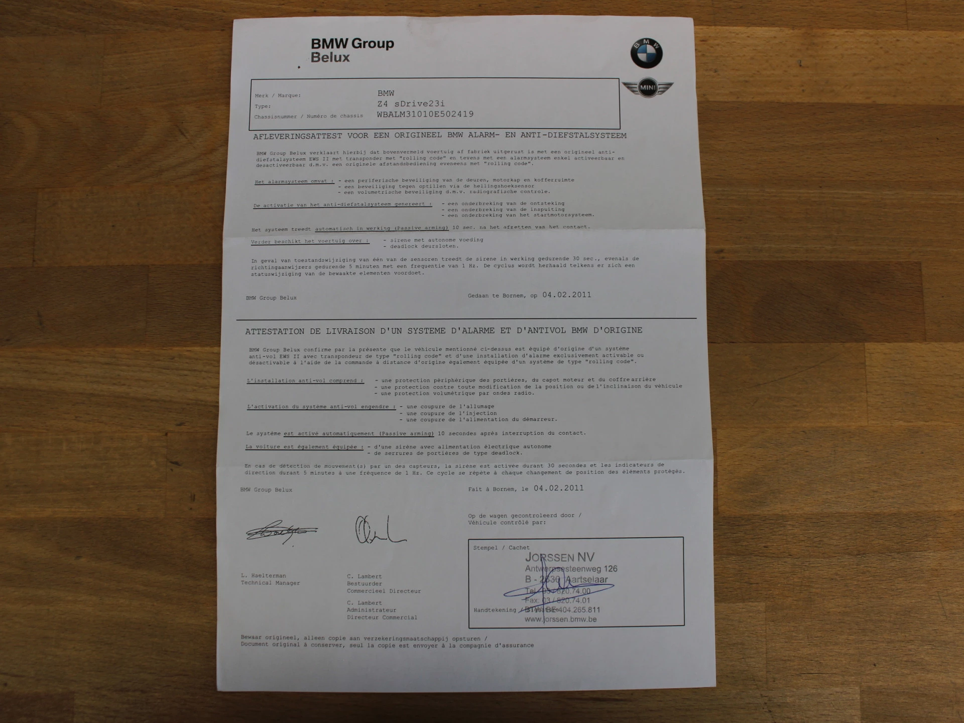 Hoofdafbeelding BMW Z4