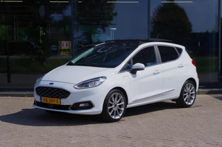 Ford Fiesta 1.0 EcoBoost 125 PK Vignale, Panoramadak, Keyless, Leder, B&O Sound, Adap. Cruise Control, Camera, Carplay