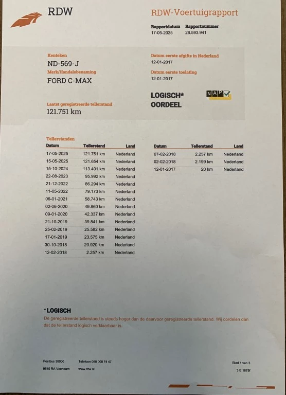 Hoofdafbeelding Ford C-MAX