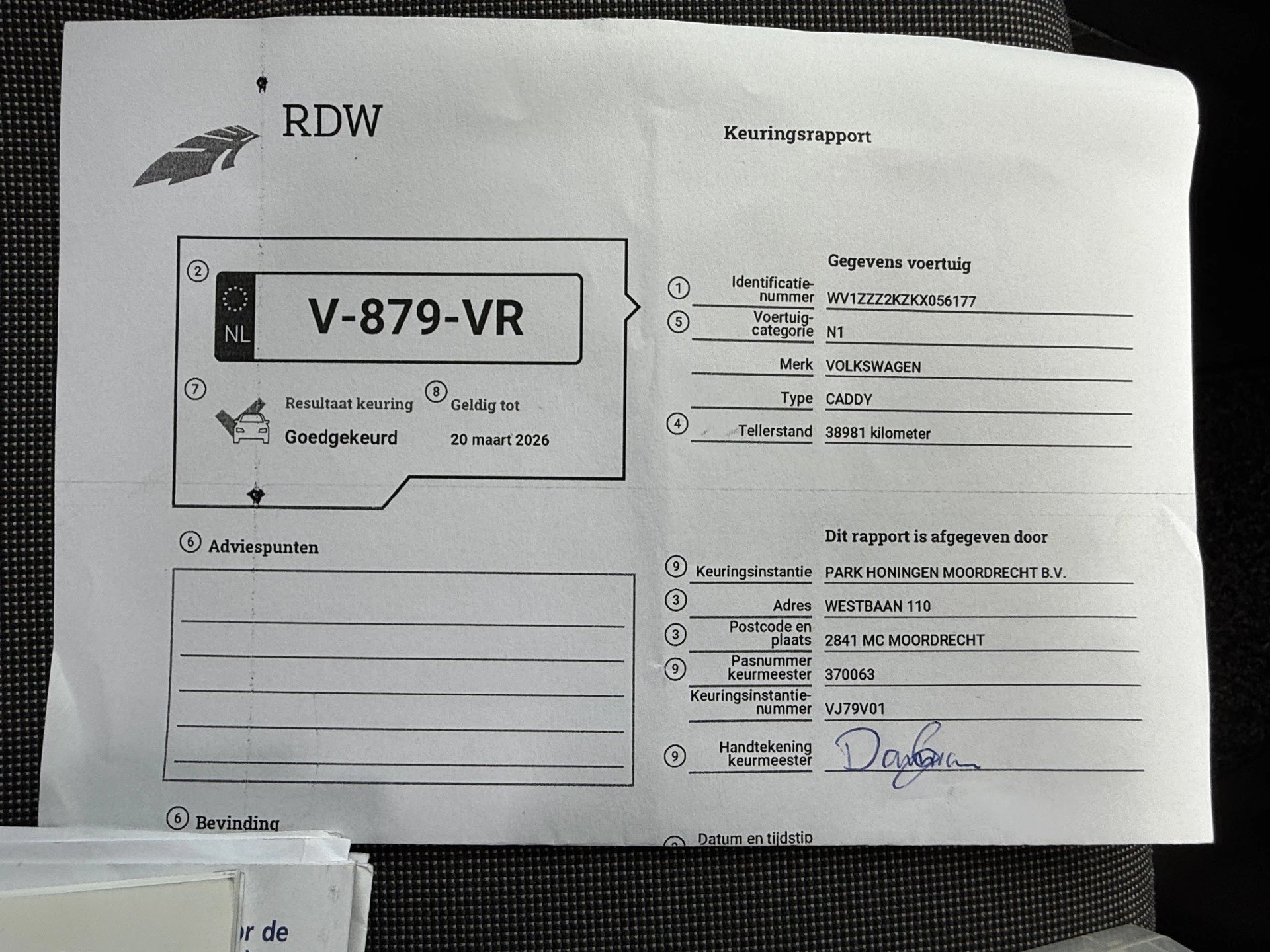 Hoofdafbeelding Volkswagen Caddy