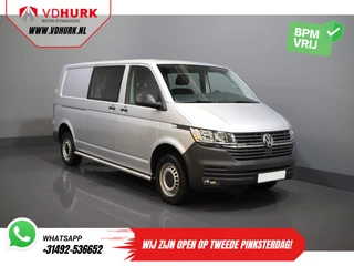 Volkswagen Transporter T6.1 2.0 TDI 150 pk L2 DC Dubbel Cabine 4Motion/ 4x4/ Standkachel/ 2.5t Trekverm./ Cruise/ 4-motion