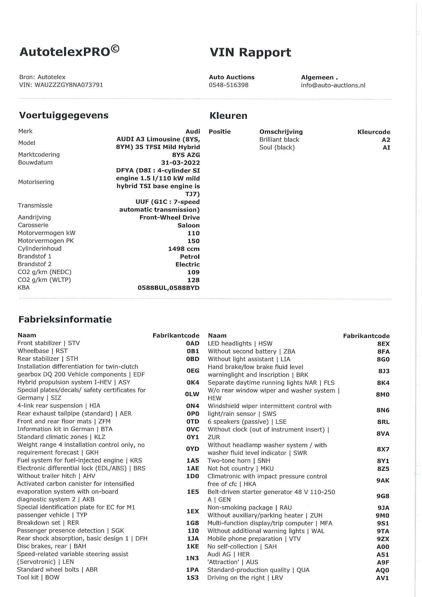 Hoofdafbeelding Audi A3