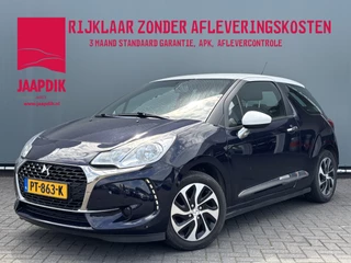 Hoofdafbeelding DS DS 3 DS DS 3 BWJ 2017 1.2 82 PK So Chic AIRCO | CRUISE | CHROOM | LMV | TWO TONE LAK | LED