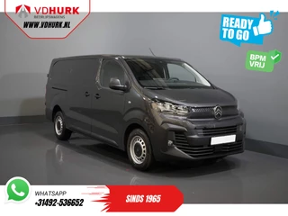 Citroën Jumpy 2.0 HDI 180 pk Aut. L3 BPM VRIJ Virtual Cockpit/ Carplay/ Navi/ Camera/ Cruise/ PDC/ Airco