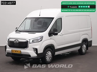 Maxus eDeliver 9 Elektrisch 72kWh 288km WLTP Stad 204PK Snelladen LED Airco Cruise Camera Parkeersensoren Euro6 L3 Airco