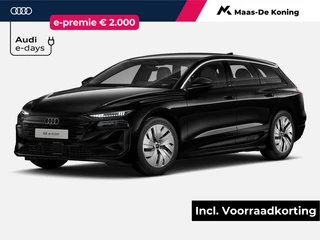 Hoofdafbeelding Audi A6 e-tron Audi A6 e-tron edition performance 367 PK Audi A6 Avant e-tron edition performance 367 PK · Tech pakket ·  Interieur met sportstoelen