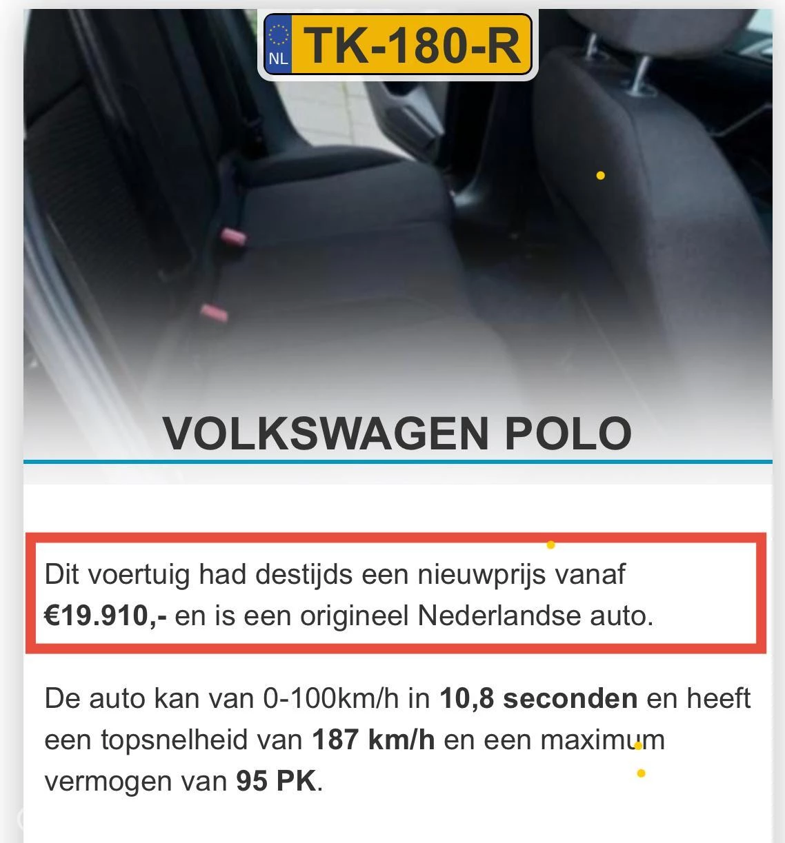 Hoofdafbeelding Volkswagen Polo