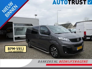 Fiat Scudo 2.0 MultiJet 145PK, L3, Dubbel cabine, Airco, Automaat, Marge-auto
