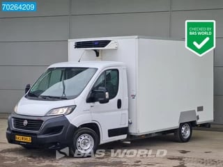 Fiat Ducato 150pk Koelwagen Vries Carrier Xarios 350 230V stekker Koeler Kühlwagen Vriezer 16m3 Airco