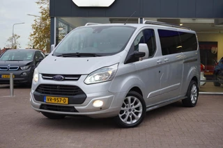 Ford Transit Custom 290 2.2 TDCI L2H1 Limited DC | Airco | Leder | Trekhaak | Elek.pakket | Vol opties | Inruil mogelijk