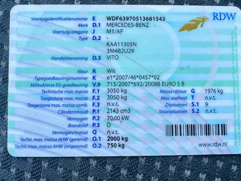 Hoofdafbeelding Mercedes-Benz Vito