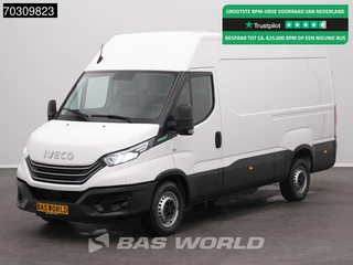 Iveco Daily 35S14 3.0L CNG Automaat L2H2 Navi Airco Cruise Camera Euro6 L2 Aardgas Airco Cruise control