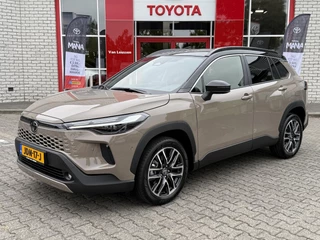 Hoofdafbeelding Toyota Corolla Cross Toyota Corolla Cross HYBRID 180 EXECUTIVE NIEUW MODEL! PARKSENSOREN ANDROID/APPLE STOEL/STUURVERW DODEHOEK 360° CAMERA LEDER P-SENSOREN JBL-AUDIO BLIND-SPOT EL-KLEP
