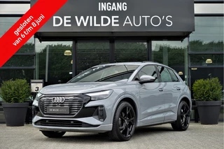 Audi Q4 e-tron 35 S Edition Kieselgrijs 21-inch Stoelverwarming Carbon DAB CruiseControl LaneAssist