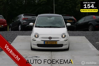 Fiat 500 0.9 TwinAir Turbo Lounge XENON PANODAK AUTOMAAT LMV