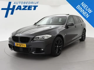BMW 5-serie Touring 528i H.E. M-SPORT 6-CILINDER AUT. + APPLE CARPLAY PANORAMA | ELEK. TREKHAAK | 19 INCH