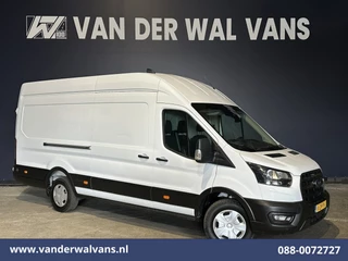 Ford Transit 2.0 TDCI 131pk L4H3 Jumbo Euro6 Airco | Camera | Cruisecontrol | Stoelverwarming Verwarmde voorruit, Parkeersensoren, Bijrijdersbank, 2750kg trekvermogen