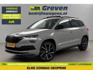 Škoda Karoq 1.5 TSI ACT 150PK Sportline Pano Sfeer Carplay Virtual Camera LED Clima Cruise Navi PDC 19''LMV