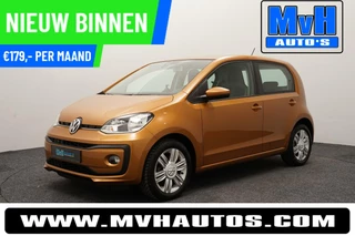 Volkswagen Up! 1.0 BMT high up!|CRUISE|LEER|CLIMA|ORG.NL|LED