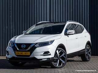 Hoofdafbeelding Nissan QASHQAI Nissan QASHQAI 1.3 DIG-T TEKNA ,Panoramadak automaat Leer Apple-car-play 55.000km 360-Camera