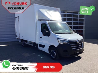 Renault Master 2.3 dCi 165 pk Bakwagen 420x235x225/ Laadkep/ Zijdeur/ Topspoiler/ Cruise/ Airco