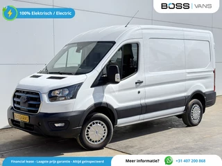 Ford E-Transit 68kWh 184PK L2H2 317km WLTP 95,7% (SOH) BEV Snelladen Cruise Control Climate Control Carplay Laadkabel Parkeersensoren