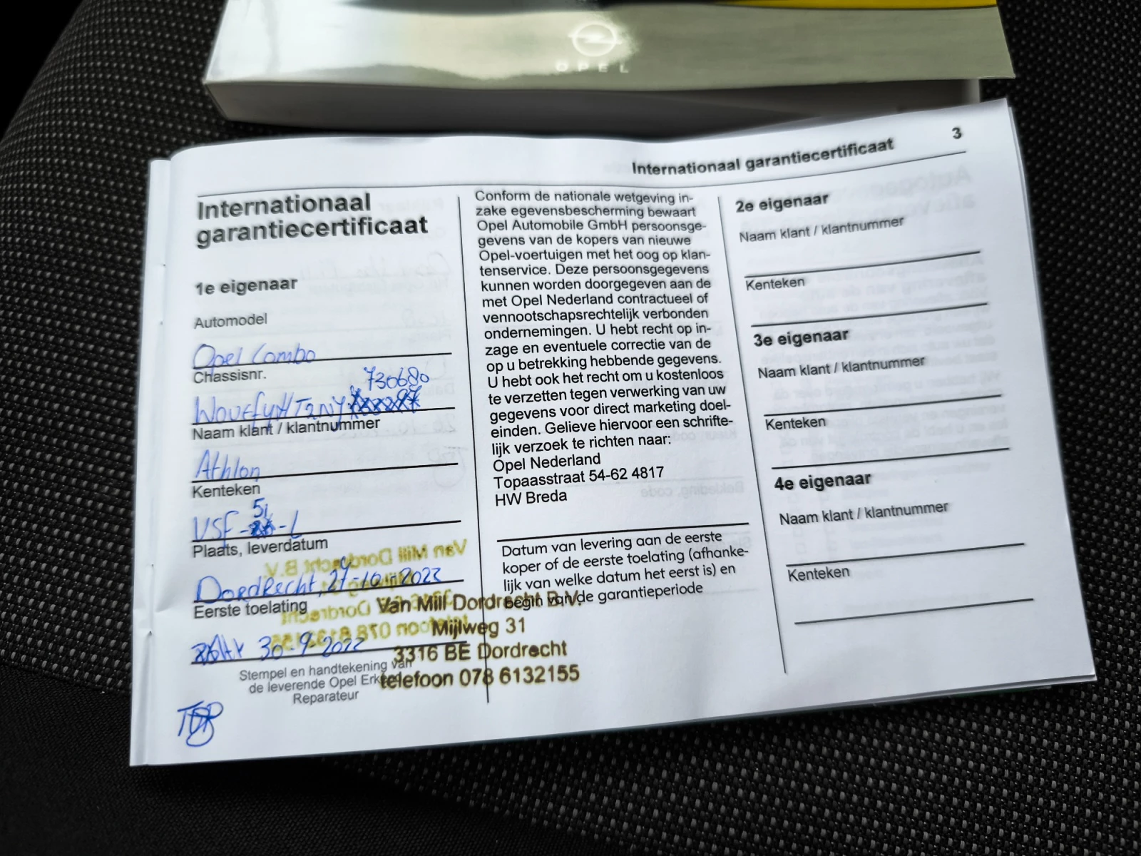 Hoofdafbeelding Opel Combo