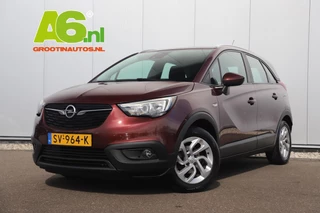 Hoofdafbeelding Opel Crossland X Opel Crossland X 1.2 Online Edition Navigatie Airco Cruise PDC Bluetooth Carplay Android Lane Assist 16 inch LMV