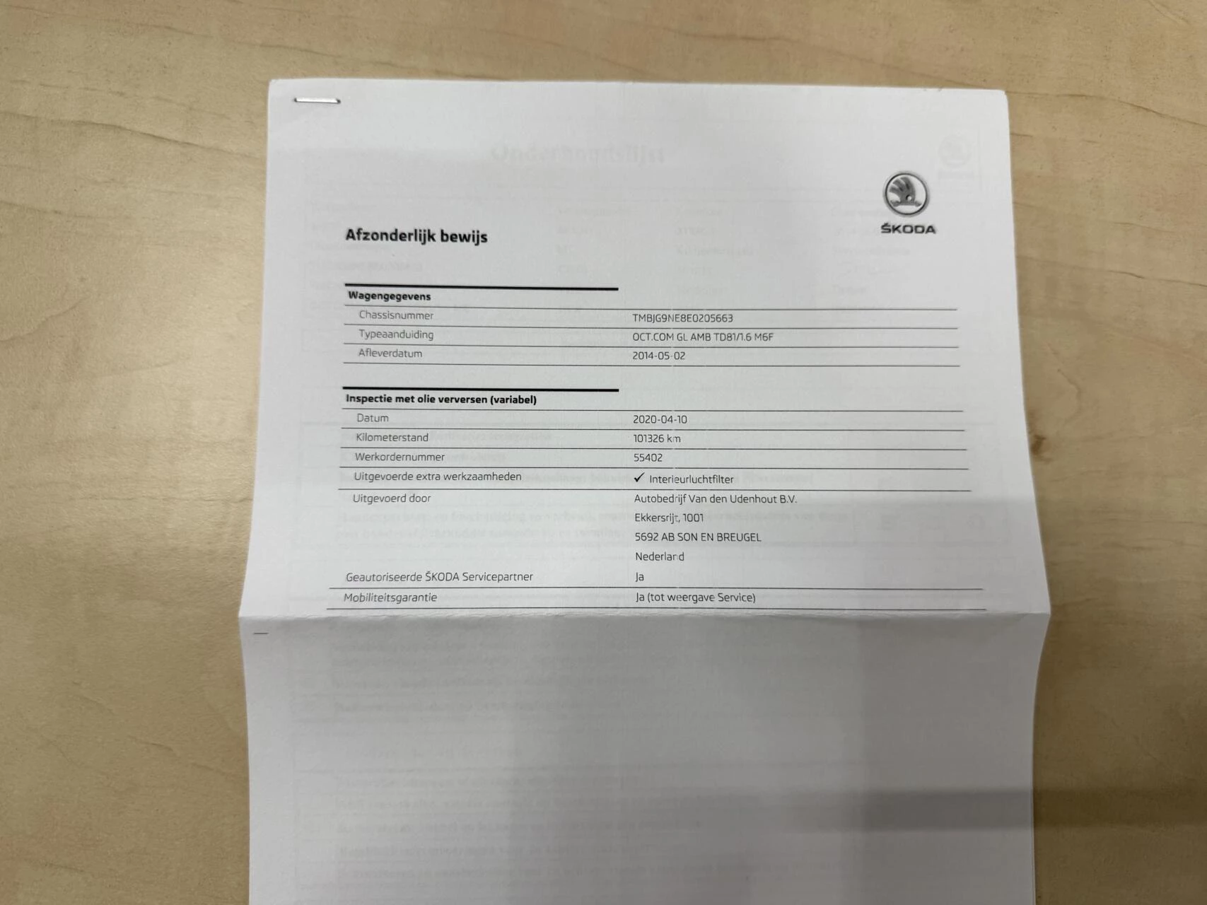 Hoofdafbeelding Škoda Octavia